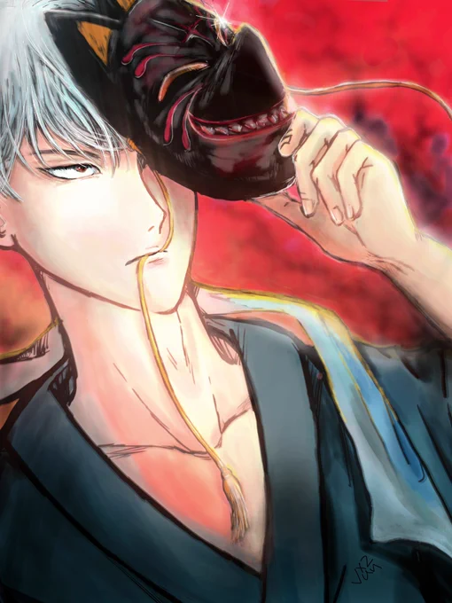 ⋯    ⋯黒狐。