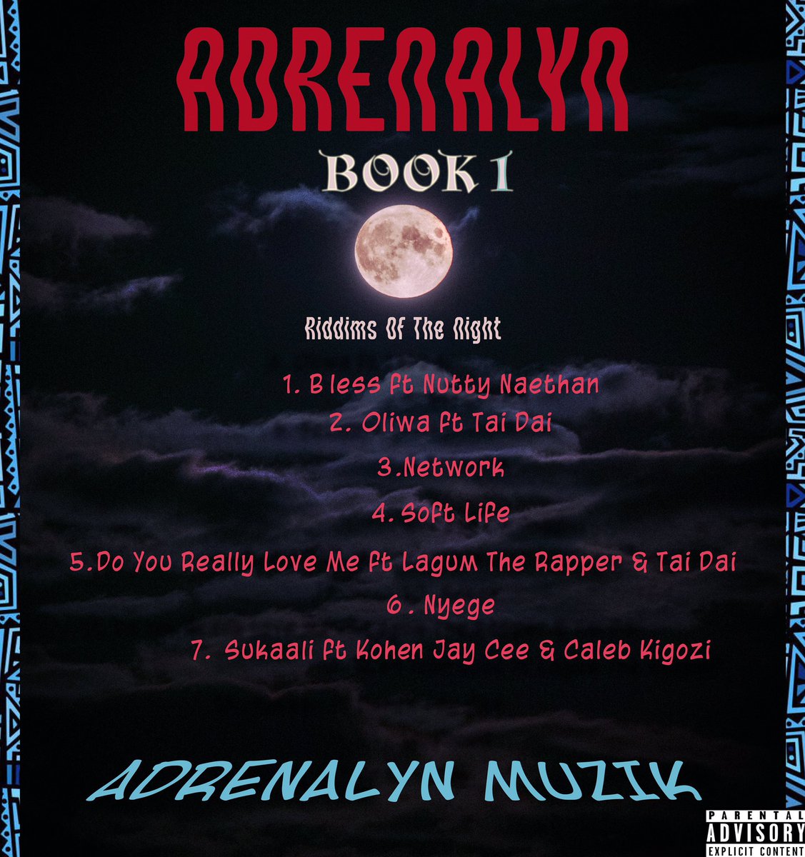 TheeNinjaC's tweet photo. Adrenalyn Book 1: Riddims Of The Night, still a solid project from 2023!!! @AdrenalynMuzik 🔥🔥 kick starting my Friday!!!! First one of the year Oliwa? https://t.co/G3rFVLlUMr