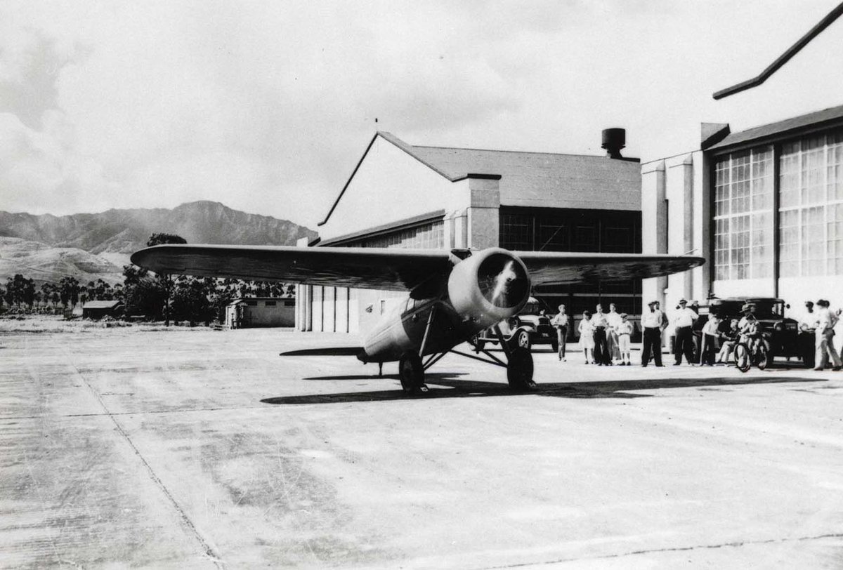 airspare1's tweet photo. On 12 January 1935: Amelia Earhart became the first person to fly solo from Hawaii to the Mainland. #aviationhistory #ameliaearhart #lockheed #soloflight #aviatrix #vintageaircraft #aviationenthusiast #aviationgeeks #classicaircraft #flyinglife #aviationcommunity #aviationpassion https://t.co/fkj6QIHMJk