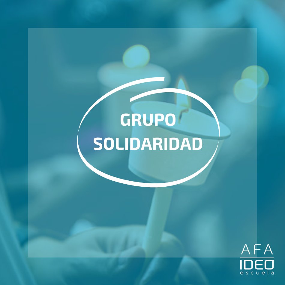 Únete al Grupo de Solidaridad y sé parte de una experiencia donde tus acciones tienen un impacto significativo, donde la empatía se convierte en acción y donde cada día es una oportunidad para construir un mundo más solidario. #SolidaridadEnAcción #TodosSomosIDEO #SomosAFAIDEO