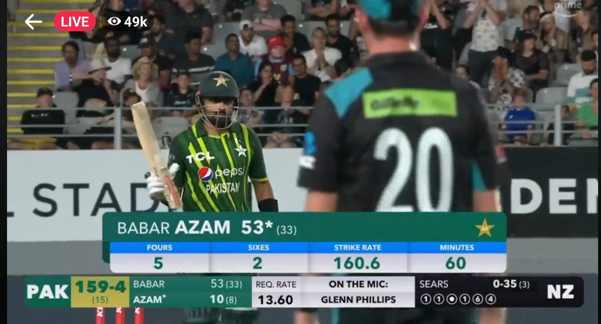 BailaNisar's tweet photo. Motherfu*kers be telling us he’s not a T20 built.
#BabarAzam𓃵 https://t.co/6j9nr4KjjH