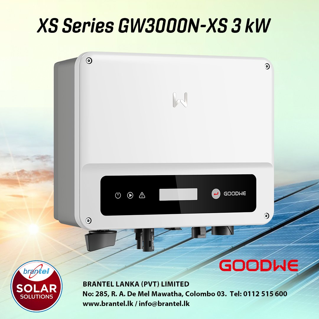 BrantelLanka's tweet photo. GoodWe Inverters from Brantel Solar Solutions. Special prices for integrators. Contact us for more details.
#goodweinverters #solarenergy #solarsystem #solarpower #inverters #solarbusiness #solarinverter #solaraward #solar https://t.co/5zvIl5TMsh