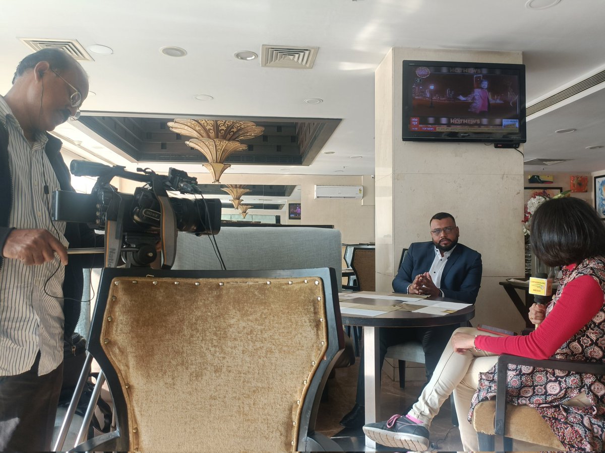 theP3Official's tweet photo. P3 Founder, @Sban123, in conversation with  Campaign Calling Media about the present political scenario of West Bengal.

 @soumya940 @bardhan_sinjini  

#media #press #policy #people #politics #india https://t.co/UZ9wHePYp8