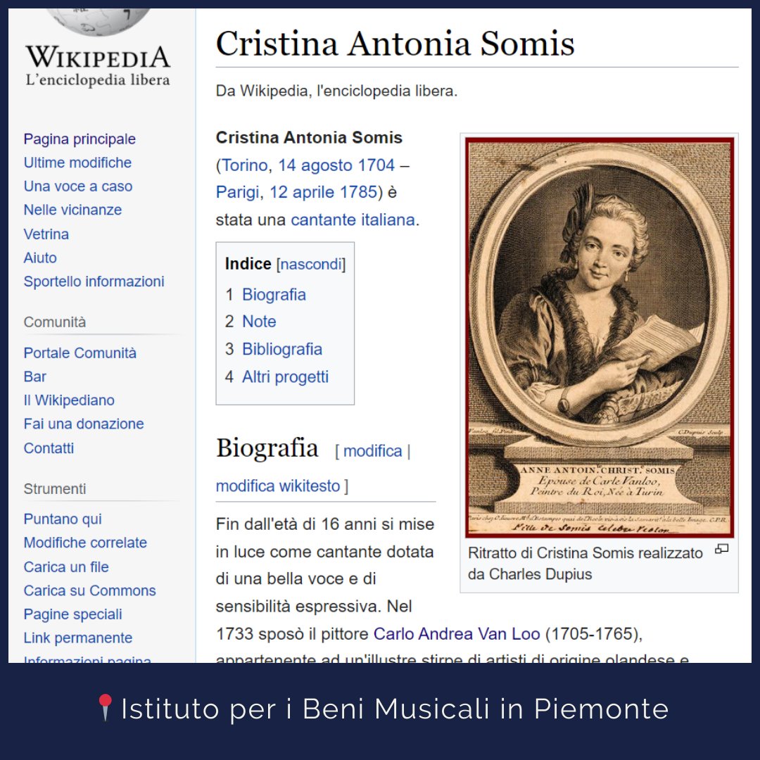 CobisTo's tweet photo. L'Istituto per i Beni Musicali in Piemonte, membro del COBiS, ha aggiornato le pagine @Wikipedia di musicisti e compositori e inserito il collegamento a Istampie, la base-dati sulla storia della musica in Piemonte: https://t.co/IQziTMIua4 https://t.co/8uNyviSUgj