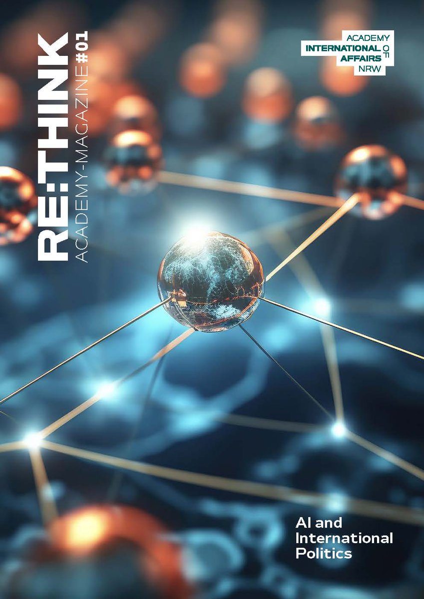 Published - RE:THINK #1, our annual magazine! Delving into topics such as AI, lessons learnt from the drawdown in Afghanistan, Russia's war on Ukraine, China-Russia relations and the Middle-East. Please follow this link to review the magazine: aia-nrw.org/en/publication…