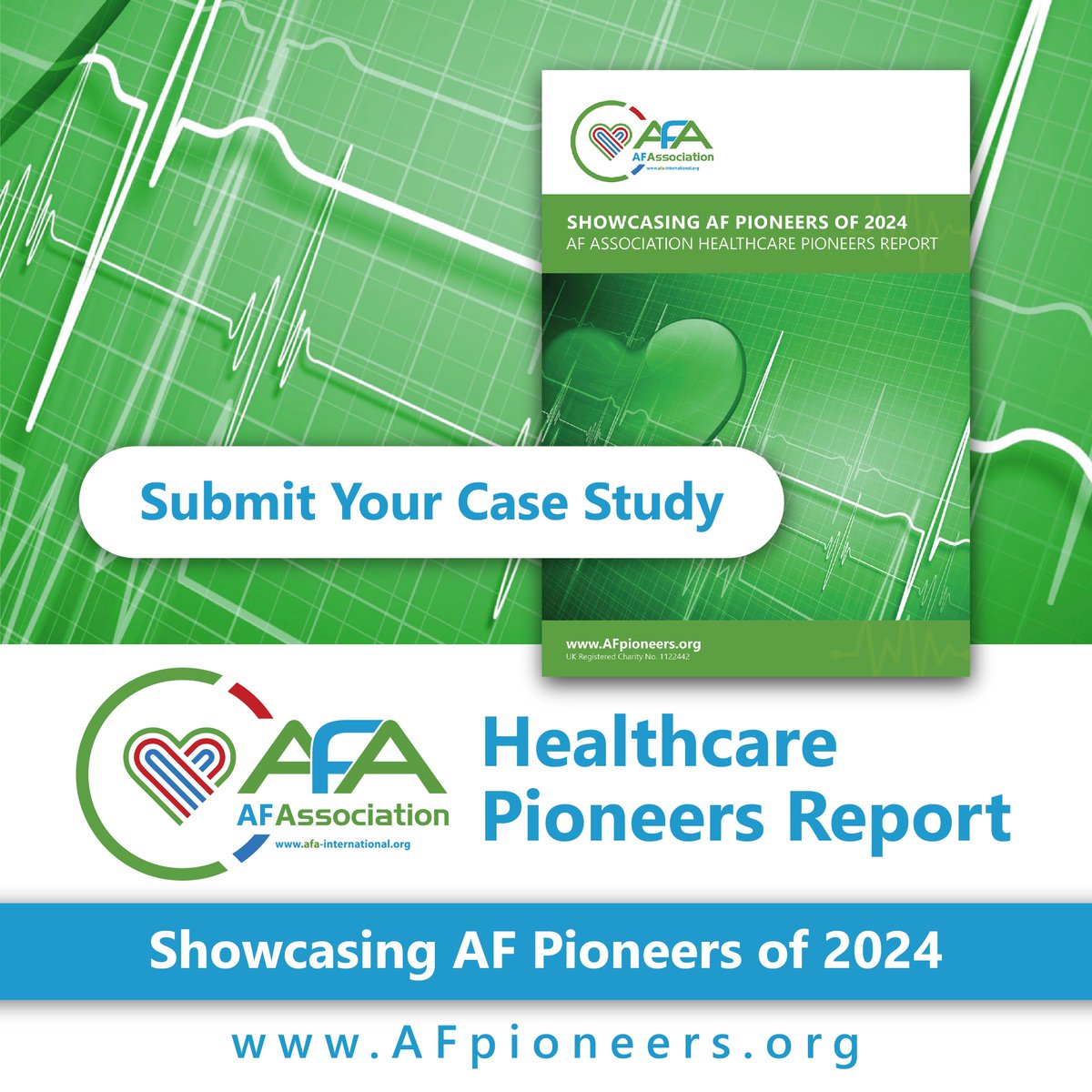 AtrialFibUK's tweet photo. OPEN!
Submit your abstract for the international @AtrialFibUK #AFPioneers Report 2024 today.
This is a great opportunity to showcase best practice to detect, protect, correct, and perfect AF.
Visit https://t.co/5z2h8YcRBE
#AFAssoc #atrialfibrillation #DetectAF #AFPioneers https://t.co/iNOxsx7GxZ