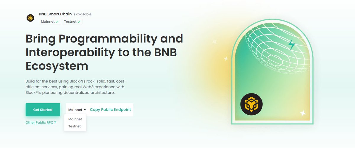 EclipseBtc's tweet photo. Build for the best using BlockPI's rock-solid, fast, cost-efficient services, gaining real Web3 experience with BlockPI's pioneering decentralized architecture.
https://t.co/7Q6IOabpTt
#BSC #BNBchain https://t.co/K3IUtFAYNo