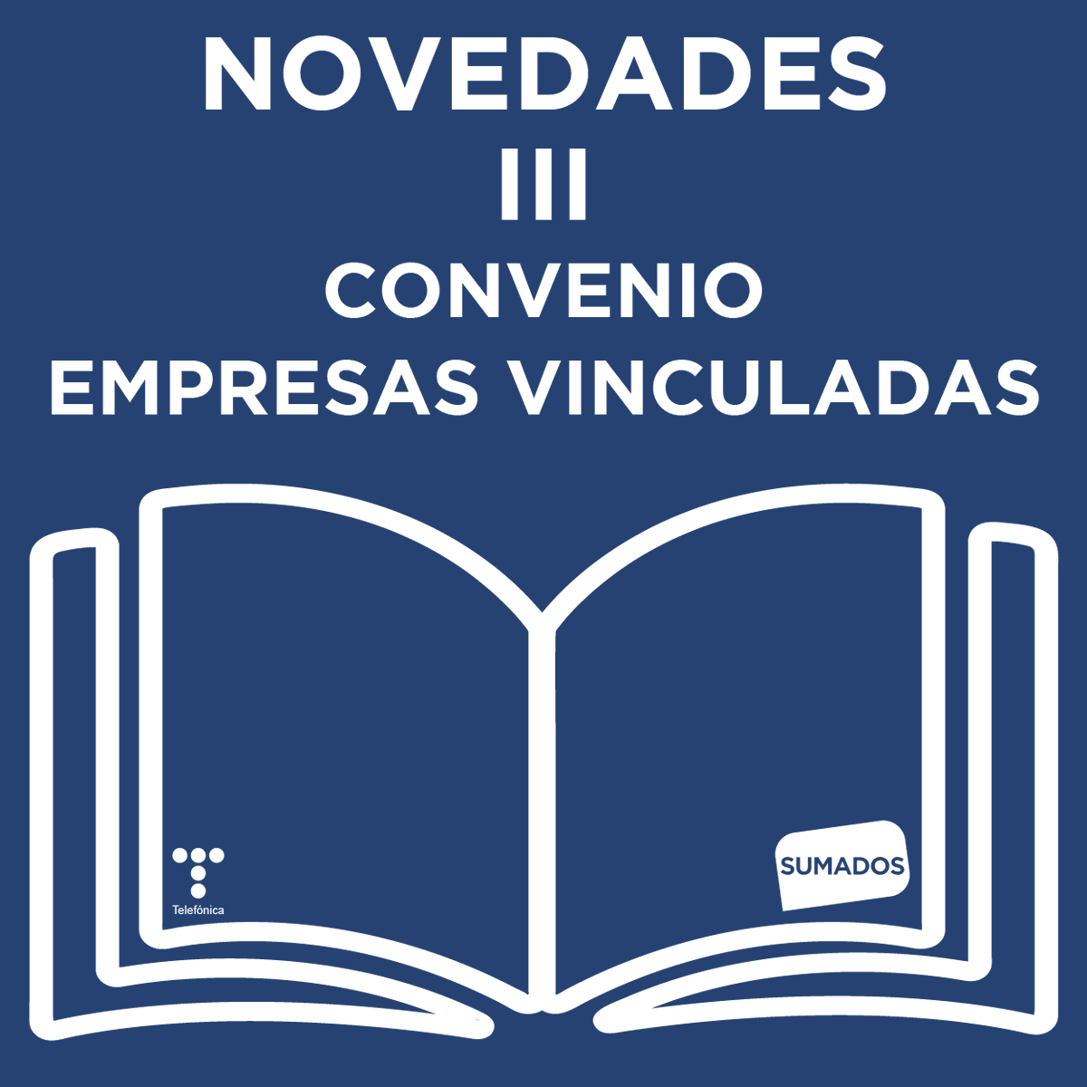 SumadosT's tweet photo. Jornada laboral, permisos retribuidos, teletrabajo o deslocalización. ¿Quieres saber cuáles son las novedades del III #ConvenioEmpresasVinculadas de #Telefónica?
Aquí te las explicamos 👉https://t.co/RvtwszbIQA
#SCSUMADOS #SUMADOS #IIICEVTelefónica https://t.co/KrGGaLiOML