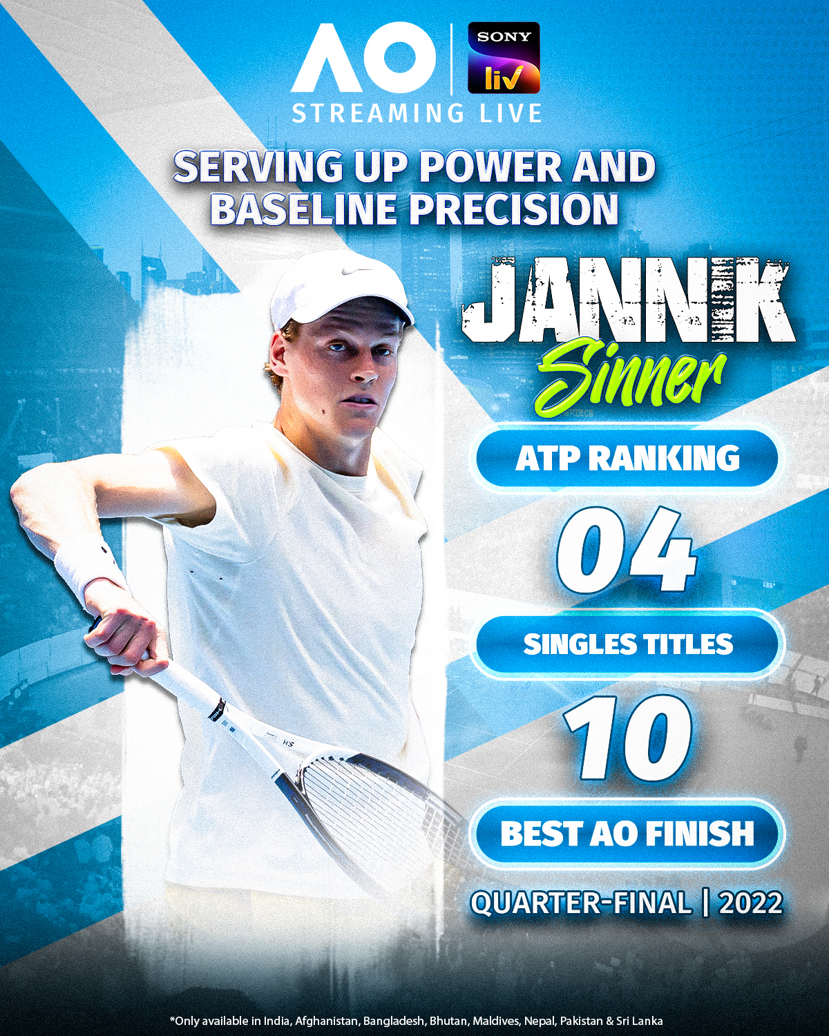 Sonyliv tennis sale
