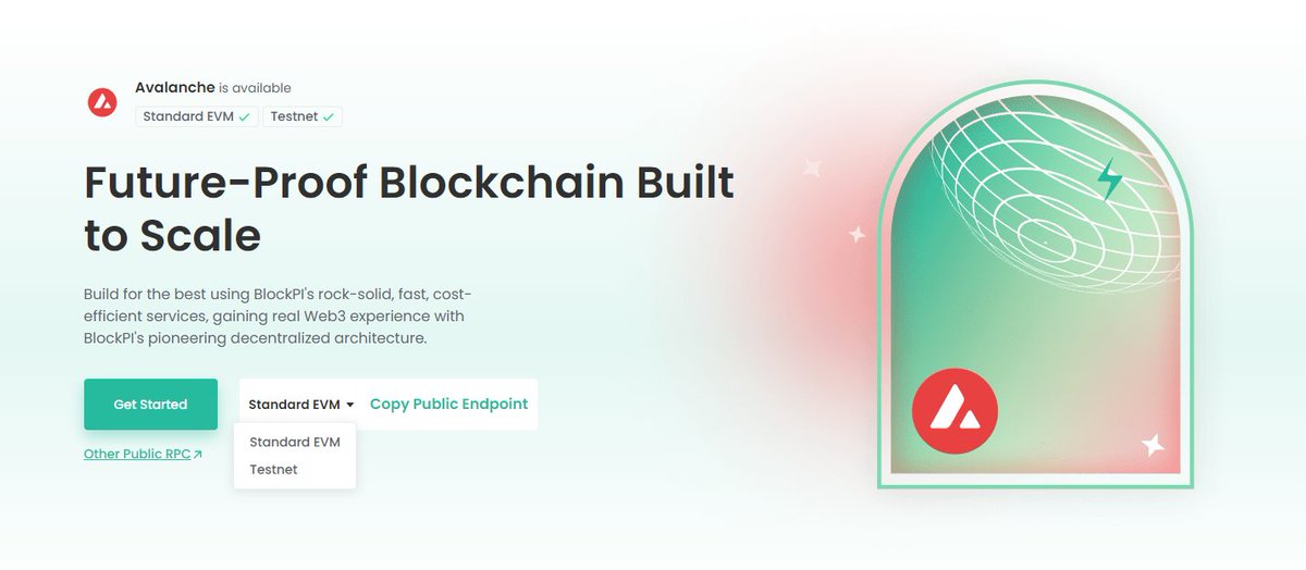Build for the best using BlockPI's rock-solid, fast, cost-efficient services, gaining real Web3 experience with BlockPI's pioneering decentralized architecture.
blockpi.io/avax
#AVAX #Avalanche