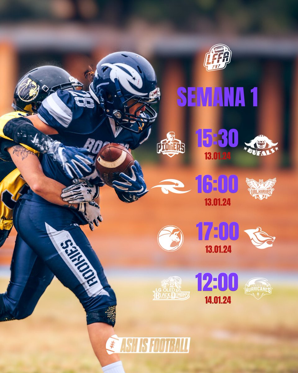 ashisfootball's tweet photo. ✅ Save the Date

📰 “Arranca una nueva temporada del mejor football femenino nacional”

La previa ➡️ https://t.co/Nk3tzEYbYb

📝 @adrisanhawks
📸 ZikFocus

#ASHisfootball #football #futbolamericano #futbol #deporte #España #LFFA #DeporteFemenino #LigaNacional #mujer https://t.co/m2jNvVAUfL