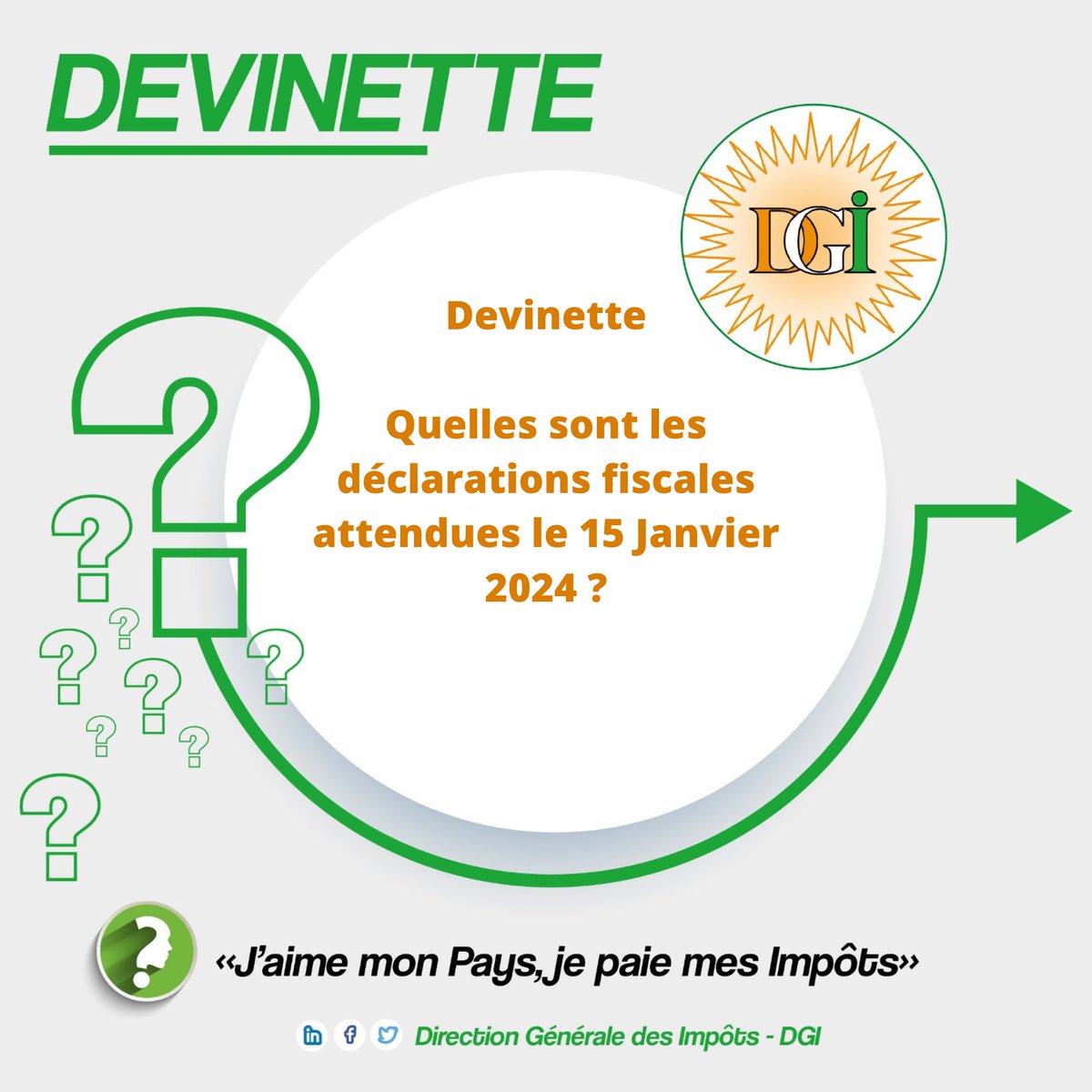 Direction Générale des Impôts - DGI-NIGER tweet media