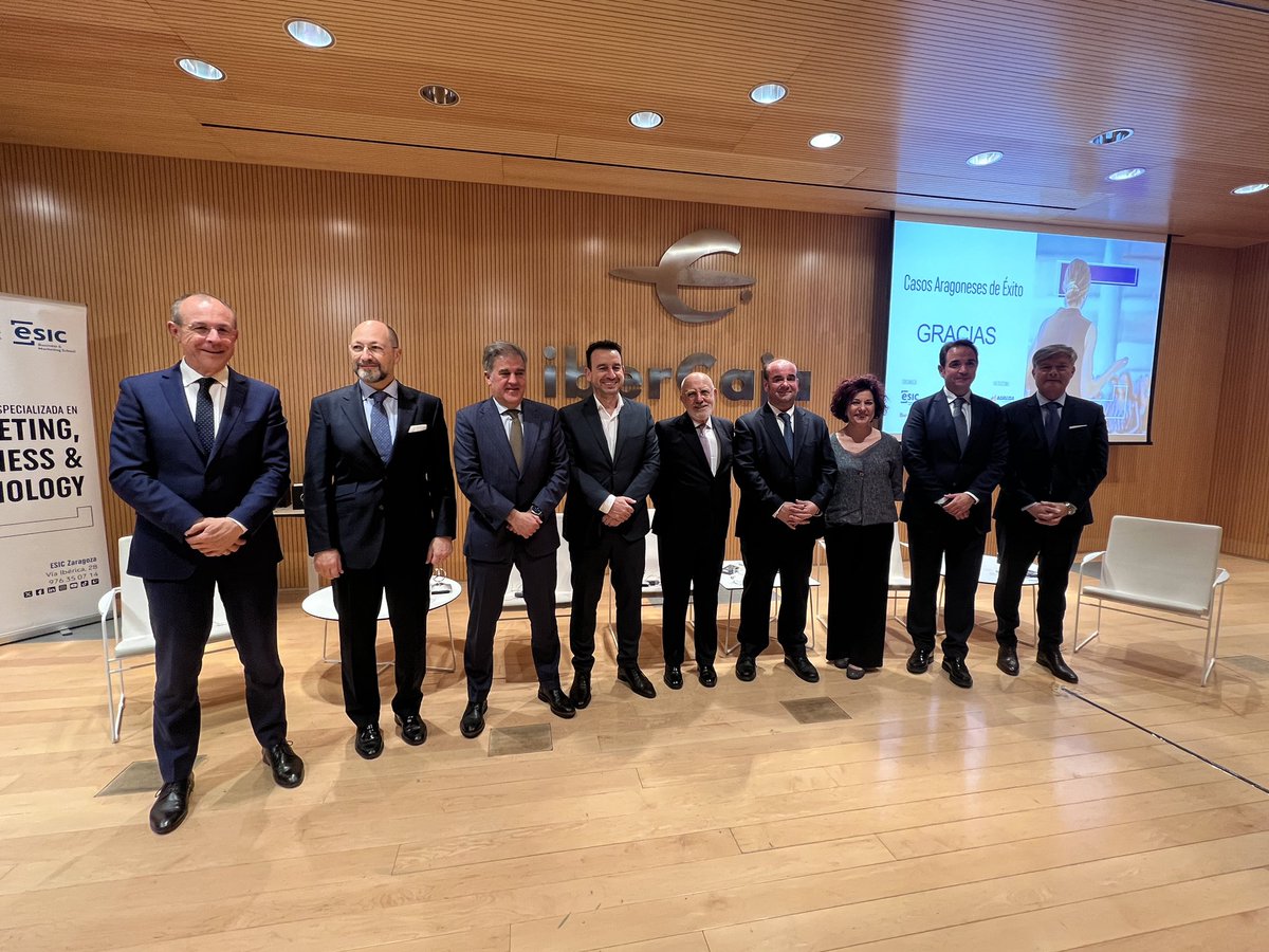 Ayer celebramos el cierre de la 6ª edición de los Casos Aragoneses de Éxito. Grupo Hospitalario HC, <a href="/SaicaGroup_es/">Saica Group</a>, <a href="/grbmixers/">GRB MIXERS</a> y F. Hernandez Prefabricados compartieron las claves para alcanzar el éxito en su día a día. Ya trabajamos en la 7ª edición @ESICEducation <a href="/ibercaja/">Ibercaja</a>