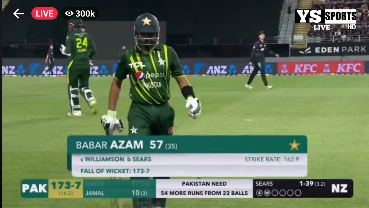 blackhonmai's tweet photo. Well played Skipper 👑🤍 
#BabarAzamIsMyCaptain #Bobby #BabarAzam #PAKvsNZ https://t.co/STjfYPOFpW