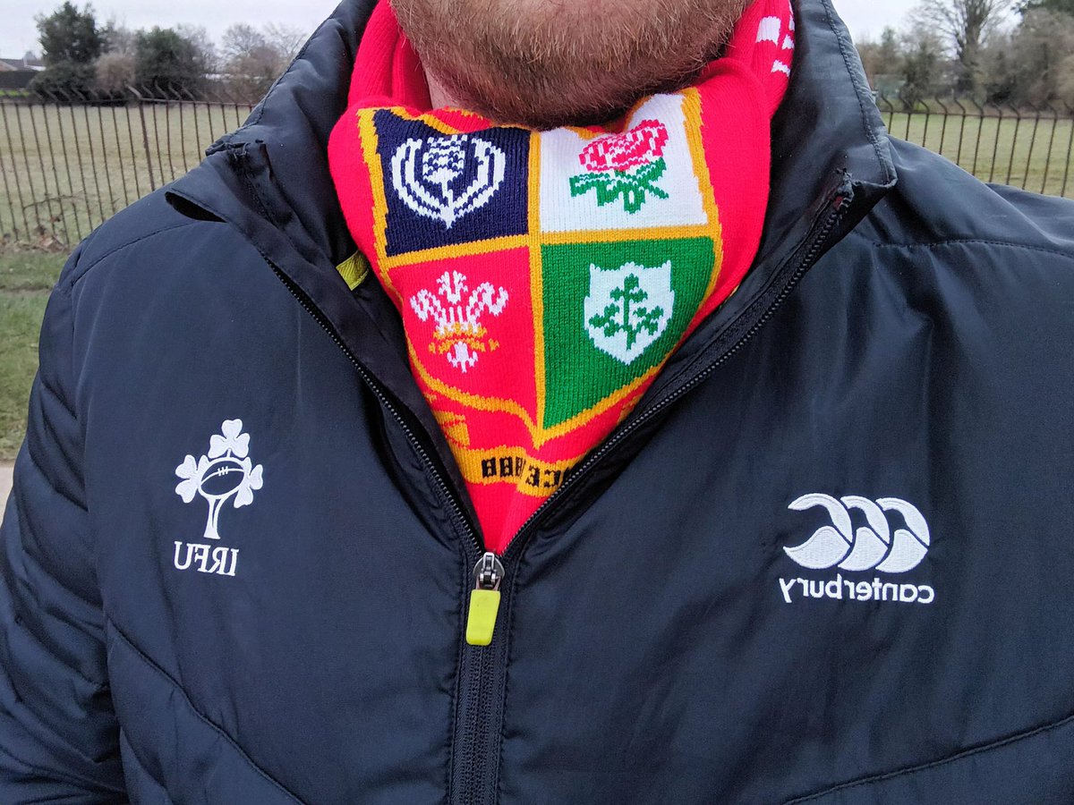 Sporting this little number today in Andy Farrell's honour! #BritishandIrishLions #Rugby @lionsofficial 🏉👍