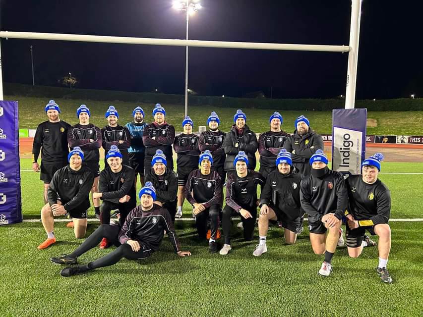 RGCNews's tweet photo. 𝗗𝗶𝗼𝗹𝗰𝗵 @CL_JonesLtd
The locally owned builders merchant who sponsor Matthew Buchanan.   Bobble Hat Season https://t.co/1hZbOC4UIP