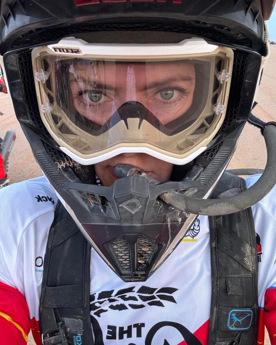 Race face. <a href="/Africaecorace/">Africa Eco Race</a> follow the race live… guardianbell.co.uk/pages/africa-e…