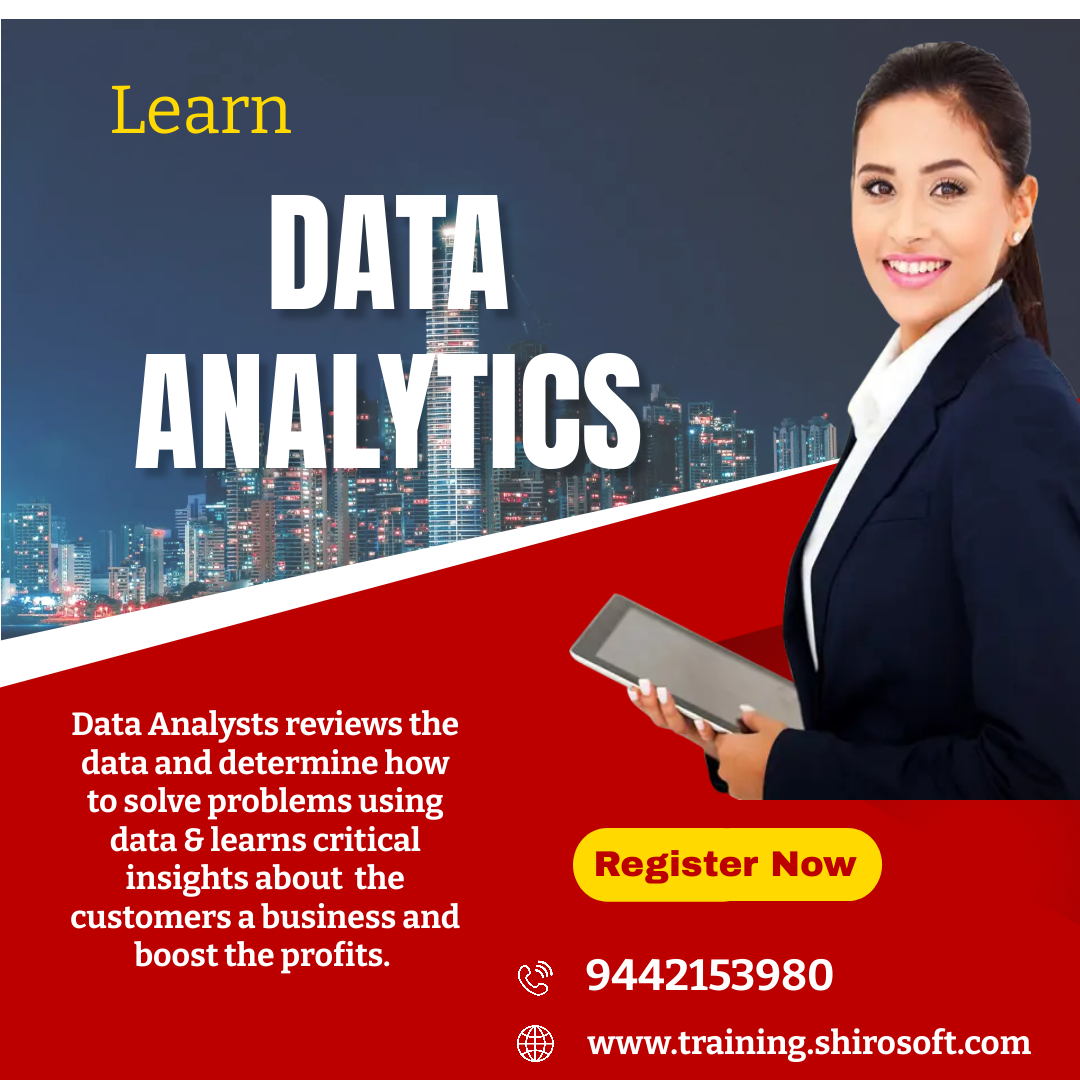 TrainingShiro's tweet image. Shiro Software Solutions is a Software Development Company and a Training Institute providing courses in #dataanalytics tinyurl.com/5crdrdvk #dataanalyticwithpowerbi #dataanalyticswithexcel #SQLfordataanalytics.
#traininginstitutenagercoil #nagercoil #nagercoilcourses