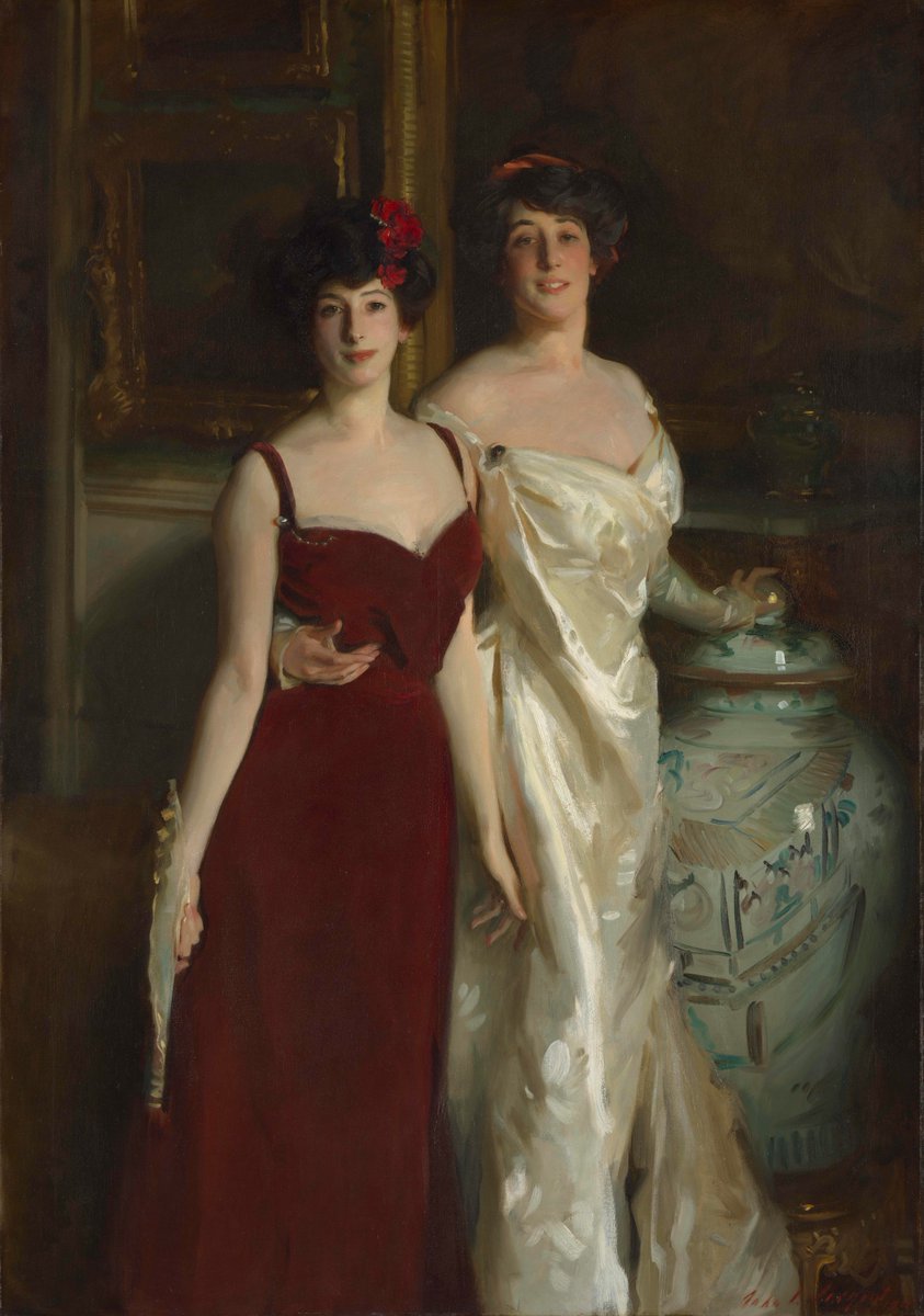 ‘Every artist dips his brush in his own soul, and paints his own nature into his pictures.’ - John Singer Sargent, born #OnThisDay 1856. 🎨 🖌️

See Sargent's painting of Ena and Betty in our upcoming Tate Britain show #SargentAndFashion, opening 22 Feb. bit.ly/3RTc3iA