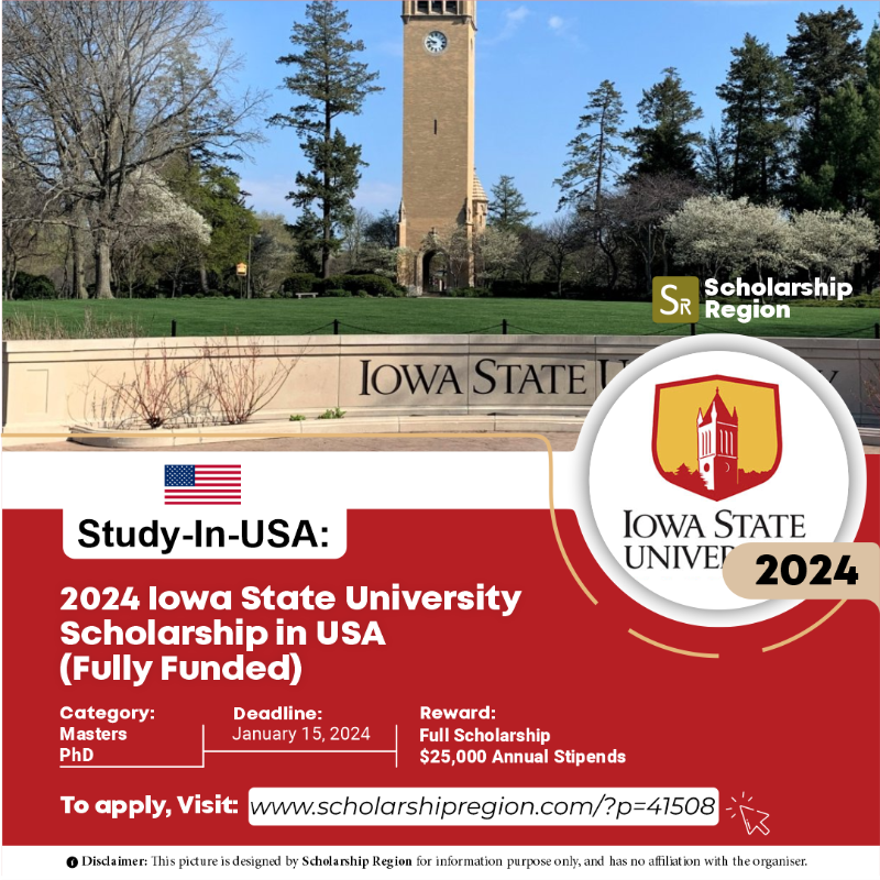 scholarsregion's tweet photo. List Of Ongoing Scholarships for You

• 2024 Iowa State University Scholarship

• 2024 University of Gothenburg Scholarship

• 2024 University of Bristol Think Big Scholarships

• 2024 University of Alberta Scholarship

APPLY NOW⤵️
