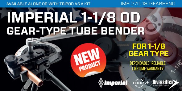 PumpHouseLtd's tweet image. The IMPERIAL IMP-270 1-1/8 OD gear bender from @PumpHouseLtd has landed!

See more ...
diversitech.global/product/imperi…

#simplifyyoursupply #thediversitechway #toolsplus #gearbender #toolsofthetrade #makinglifeeasier