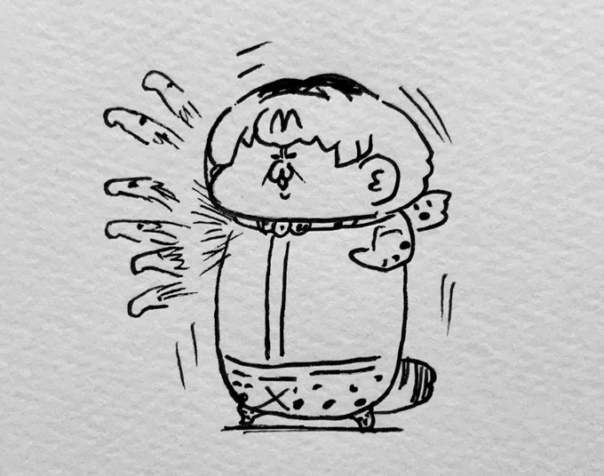 暫烈拳を放つサーバルちゃん 