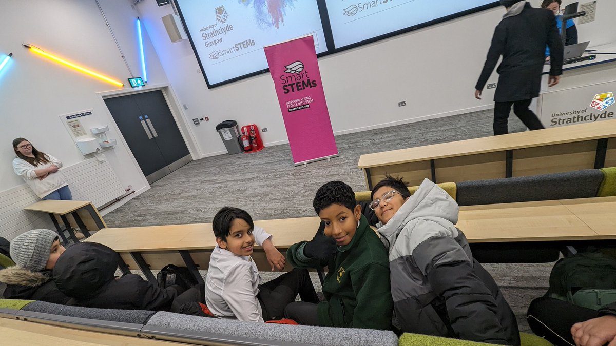 cuthbertsonpri's tweet photo. P6 looking forward to #SmartSTEMS at @UniStrathclyde today https://t.co/3rstsZA4Bk