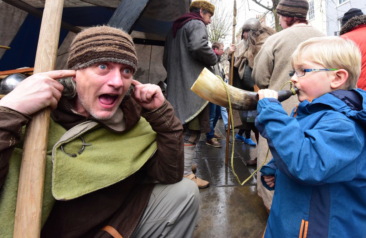 Meet the Vikings camped out in York city centre 🛡️

See their crafts in action, discover Viking game demonstrations and even get your face painted!

The Viking Encampment will be available free of charge, between 12th-18th February 2024 ⚔️

#JORVIKVikingFestival #JORVIK #York