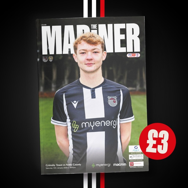 officialgtfc's tweet photo. 📖 The latest edition of the Mariner including a tribute to Cameron and Dave Walsh is available online now ahead of tomorrow's game!

#GTFC