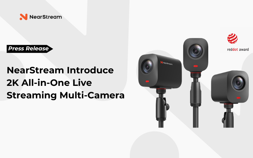 nearstream_us's tweet photo. 🌟 Press Review Alert! 🚀Introducing NearStream VM33: 2K All-in-One Live Streaming Multi-Camera with Smartphone-Controlled App 📲🎥
🔗 Read more now! https://t.co/ebu6nPbHhV
#NearStream #NearStreamVM33 #pressreview #2KStreaming #AllinOneStreaming #LiveStreaming #MultiCamera https://t.co/crnhDzzXWt