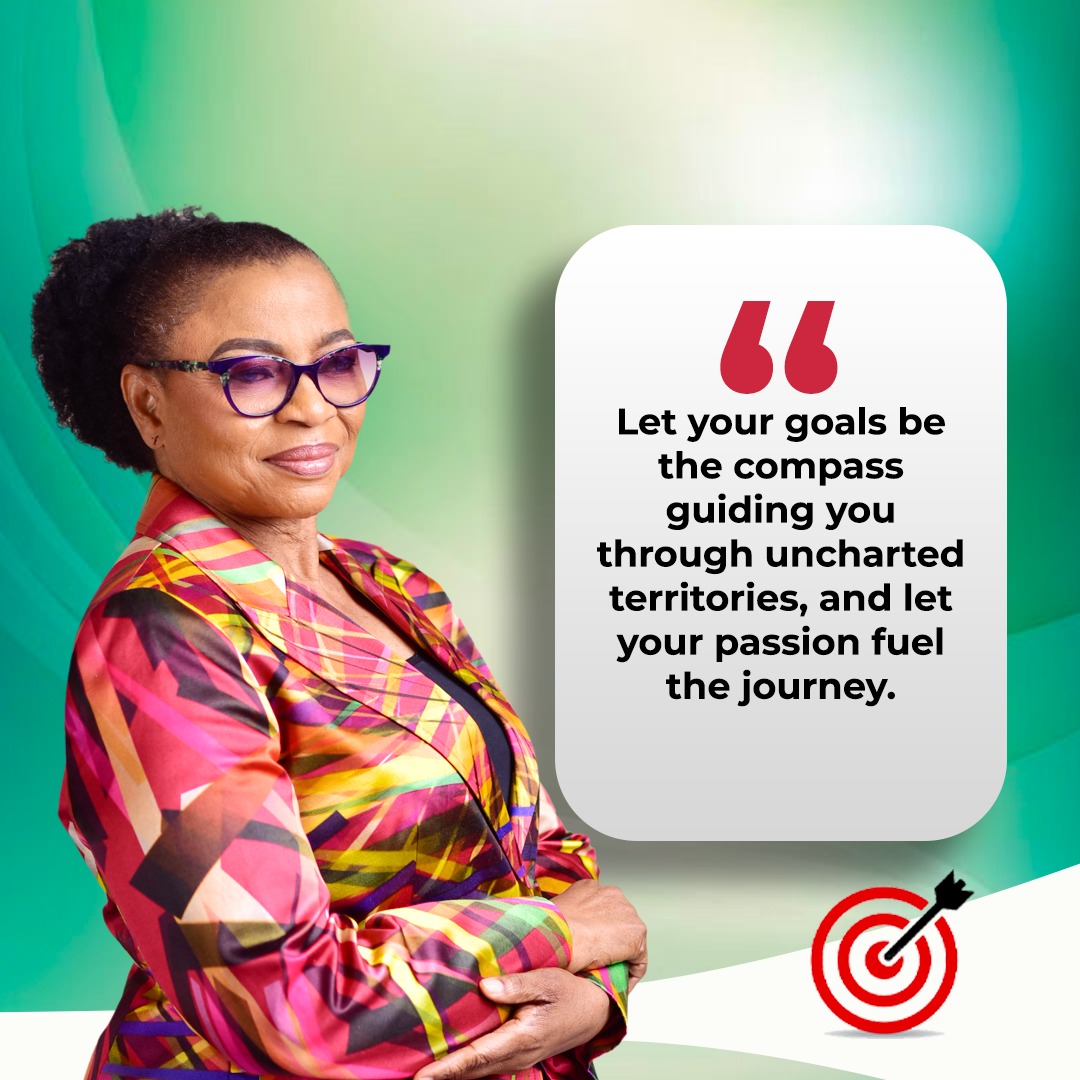 alakijaofficial's tweet photo. As we embrace the new year, let your goals be the compass guiding you through uncharted territories, and let your passion fuel the journey.

Reflecting on my journey, I've learned that the loftier the aim, the greater the achievement.

Therefore, aspire to new heights, and set audacious goals that stretch your capabilities.

Together, let's make 2024 a year of remarkable accomplishments!

#FolorunsoAlakija
#NewYearNewGoals #AspireToGreatness