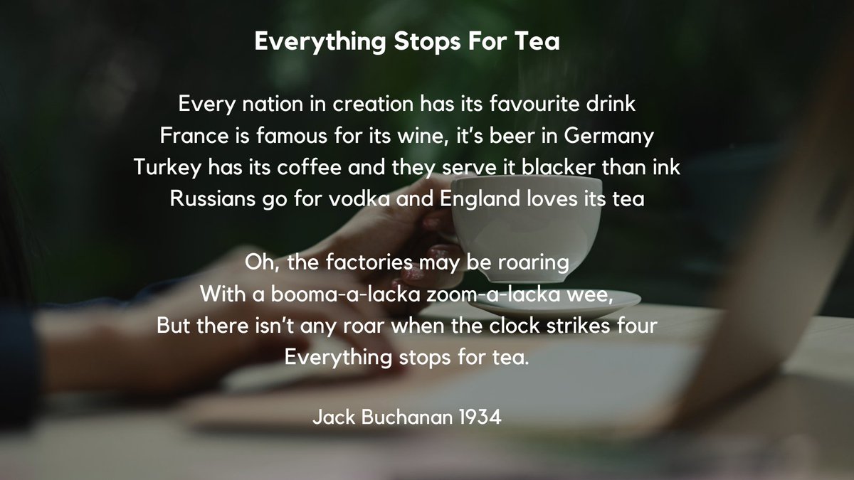 UKTalkingTea's tweet image. Have you stopped for Tea this week?
A tea break will help you to refocus and connect with others. It also helps your mind to relax, avoid fatigue and allows you to reset for the next part of your working day.🫖 Make time for tea breaks.
#tea #drinktea #brewcrew #teatime #teabreak