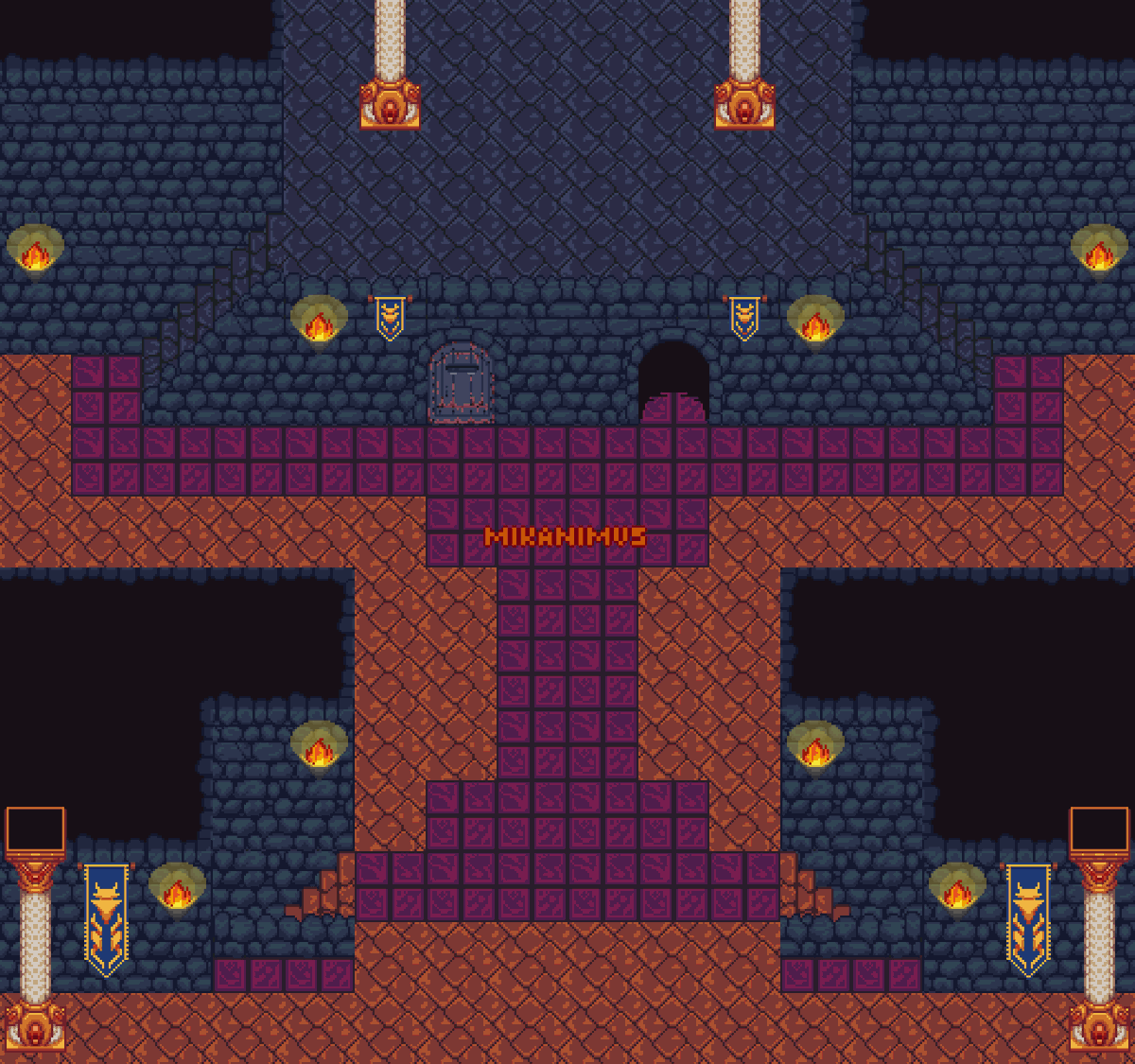 New kind of stairs 

#pixelart