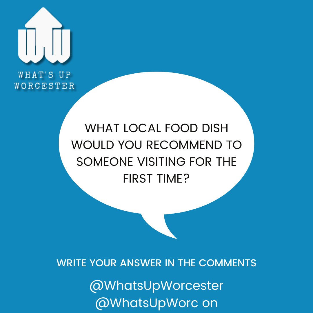 🤔🍴 Question of the Day: If you had to recommend one local food dish to someone visiting Worcester for the first time, what would it be? 🍝🥟 #WorcesterEats #LocalDelicacies #FoodieRecommendations #WhatsUpWorcester