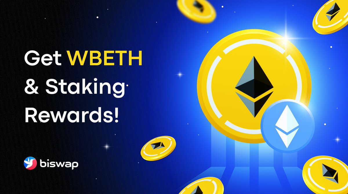 Biswap_Dex's tweet photo. 💸Unlock Liquid Staking by @Biswap_Dex x @binance Earn!

Activate liquid earn with Ethereum:
👉https://t.co/ztAaONR8Qw

Stake ETH for:
💵#ETH staking rewards
💵#WBETH liquid derivative
💵Free-use liquidity in DeFi

Check out our guide for liquid earning: https://t.co/7Cfq7Ip2Ia https://t.co/7IYYB1TvJ1