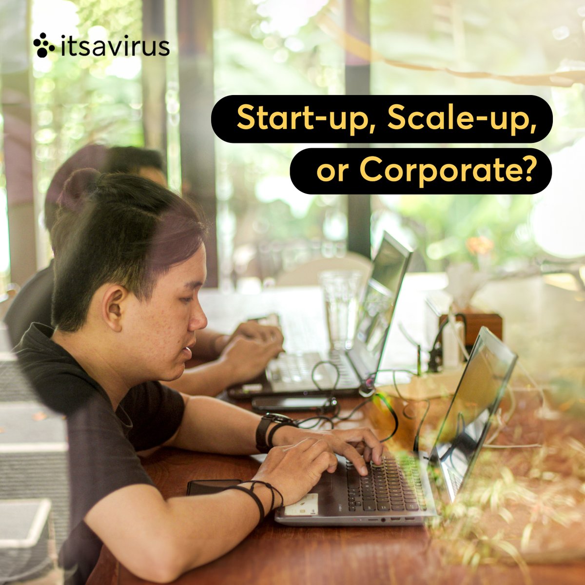 _itsavirus_'s tweet photo. At Itsavirus, we like to develop complex products together with people we value and clients who are passionate about their mission.

We specialize in design and software development. However, we like to think with you in all aspects of your digital product. https://t.co/Bv2nmt4ZDr