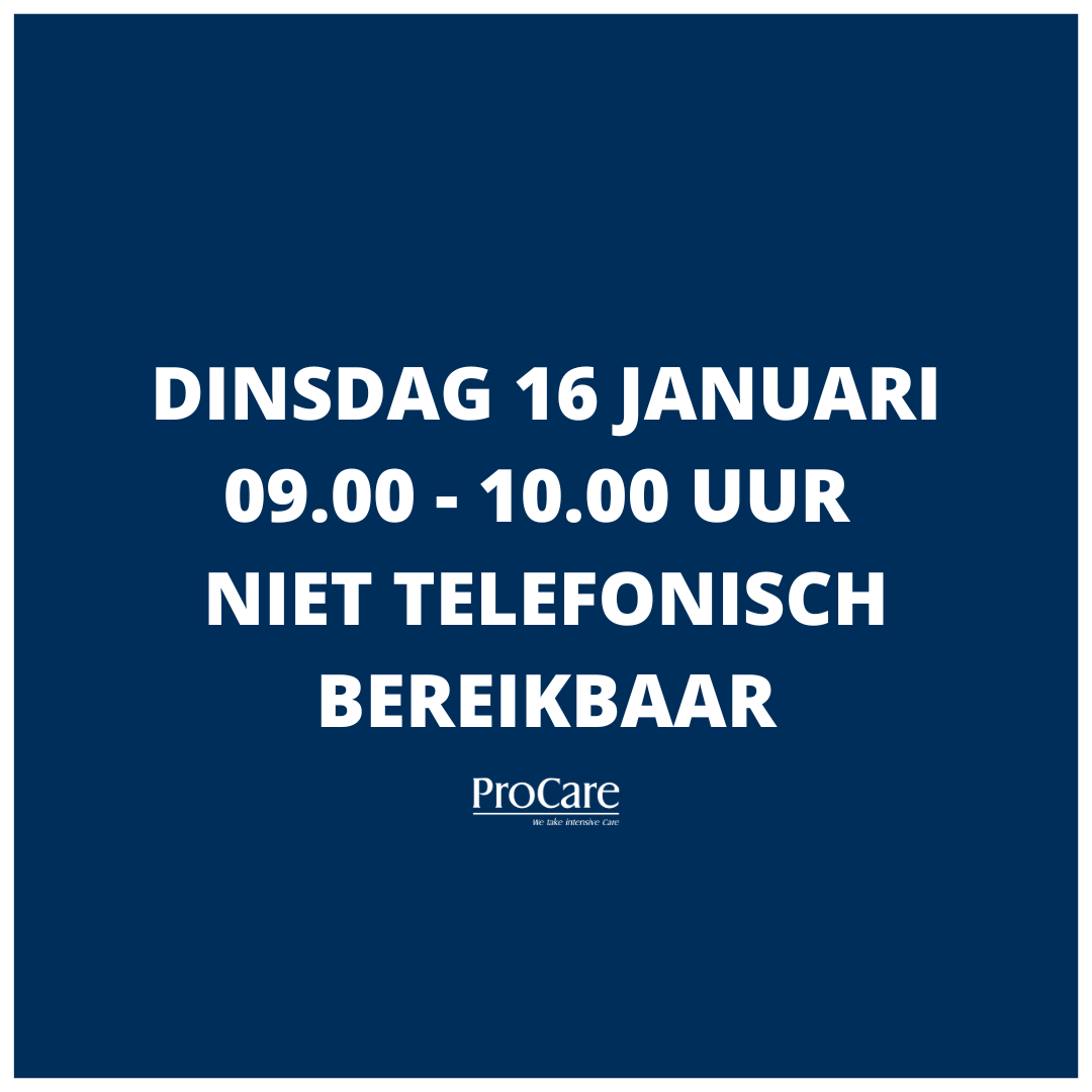ProCare (@procare) on Twitter photo Op dinsdag 16 januari 2024 stappen wij over op een nieuw telefoonsysteem. 📞 Daarom zijn we tussen 09.00 en 10.00 uur tijdelijk niet telefonisch bereikbaar. Wilt u toch contact met ons opnemen? Mail dan naar info@procarebv.nl. 💻 We nemen zo snel mogelijk contact met u op! Op dinsdag 16 januari 2024 stappen wij over op een nieuw telefoonsysteem. 📞 Daarom zijn we tussen 09.00 en 10.00 uur tijdelijk niet telefonisch bereikbaar. Wilt u toch contact met ons opnemen? Mail dan naar info@procarebv.nl. 💻 We nemen zo snel mogelijk contact met u op!