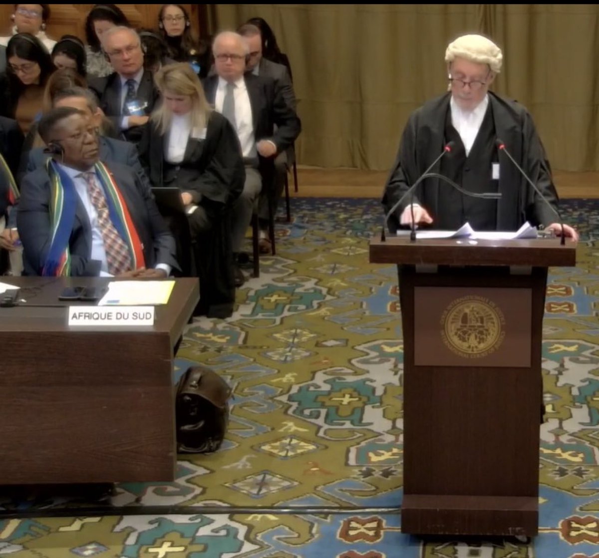 "Seriously! Did you just say I lost a page in front of #international_justice_Court ?”