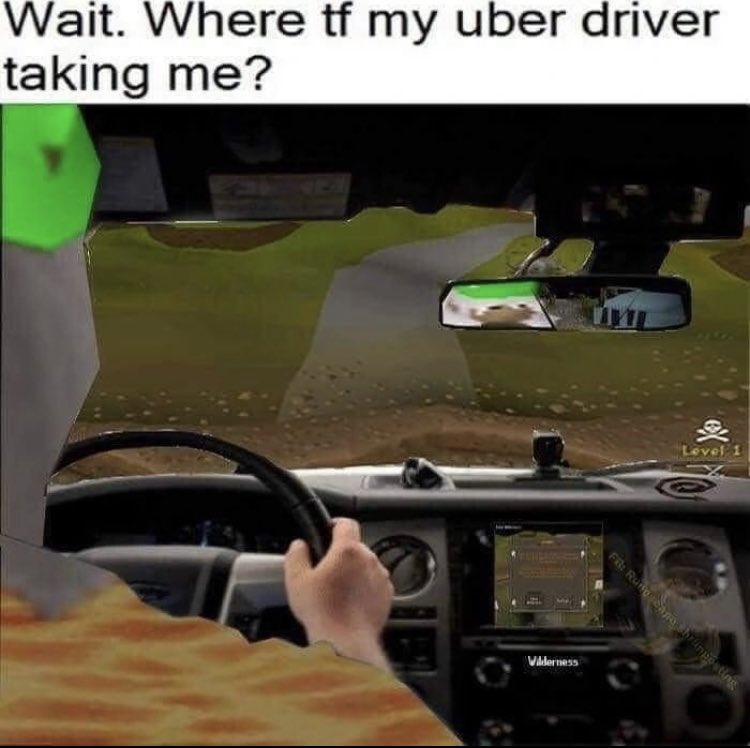 Where tf is my uber taking me?