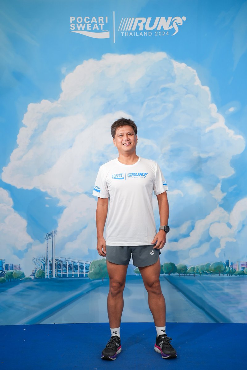 NinjaTooK's tweet photo. ☁️🌟 สวรรค์ โพคารี่สเวท 🤍💙 

#PocariSweatRunThailand2024
#TimeToProveYourself 
#มาเถอะอยากเจอ #งานถนนจอยๆ 

#halfmarathon #run
#running #runner #finishershirt 
#tookkyrun https://t.co/nJGi6bzcXN