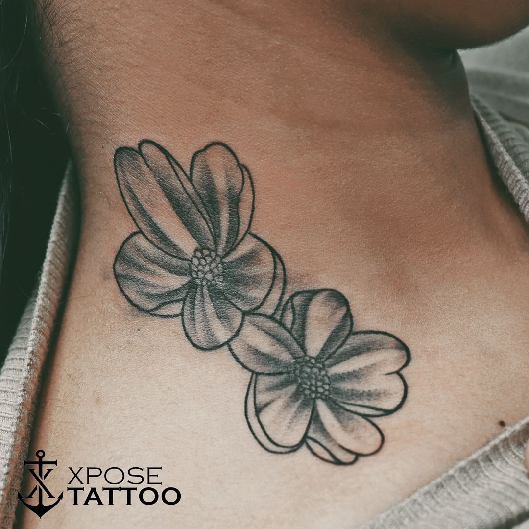 Flower Power Semi-Permanent Tattoo. Lasts 1-2 weeks. Painless and easy to  apply. Organic ink. Browse more or create your own. | Inkbox™ |  Semi-Permanent Tattoos