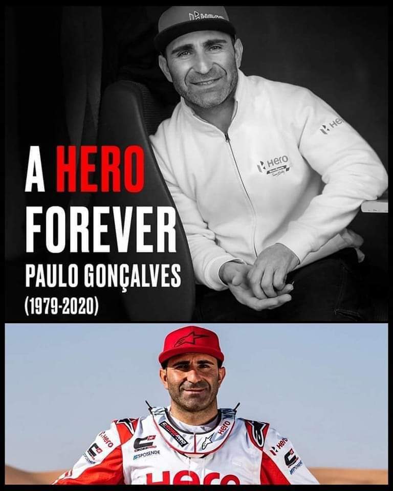 DoidosPorRally's tweet photo. Bom dia @DoidosPorRally 😔
Os Heróis não morrem, como o tempo voa. 
Para ti Grande Paulo Gonçalves, faz neste dia 12 de Janeiro já.... 4 anos que fisicamente nos deixaste.
A memória é e será eterna, Obrigado por tudo, um abraço de saudades daqui até...
bem até onde estiveres Campeão 👏👏👏.

Com respeito e muita Saudade de todos os #doidosporrally