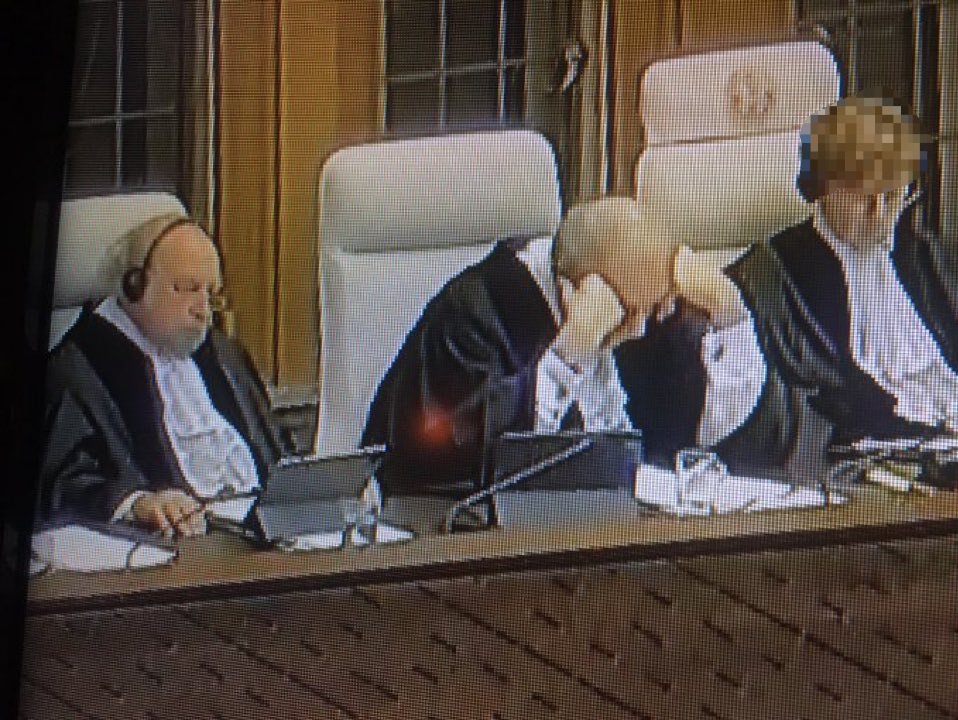 Even the judges are tired of Israel 😂😂😂😂😂 #InternationalCourtofJustice