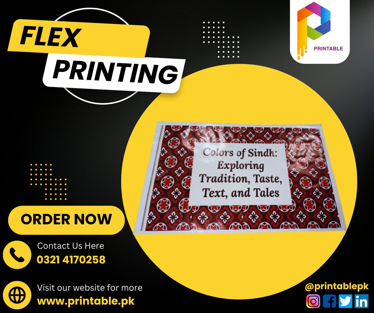 Adding Vibrancy to Tradition!
Printablepk Delivered a Backdrop Flex Banner for the
"Trans-Traditional Colors of Sindh" Event at FC College University.
 +923214170258
#Printablepk #EventBanner #TraditionCelebration #SindhCulture #FCCollegeUniversity #VibrantBackdrop