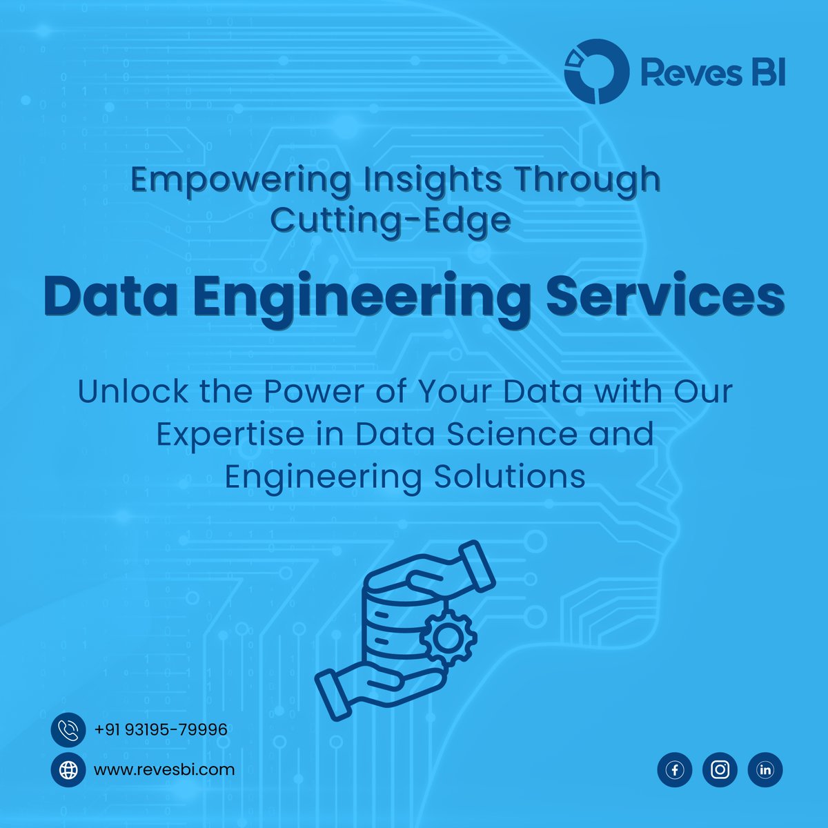 RevesBI's tweet image. Unlock the power of your data with our precision Data Engineering services! 🛠️ Elevate your business insights, streamline processes, and stay ahead in the data-driven era. Let&apos;s shape your data into opportunities. 💡📊 #DataEngineering #UnlockInsights #TransformWithData