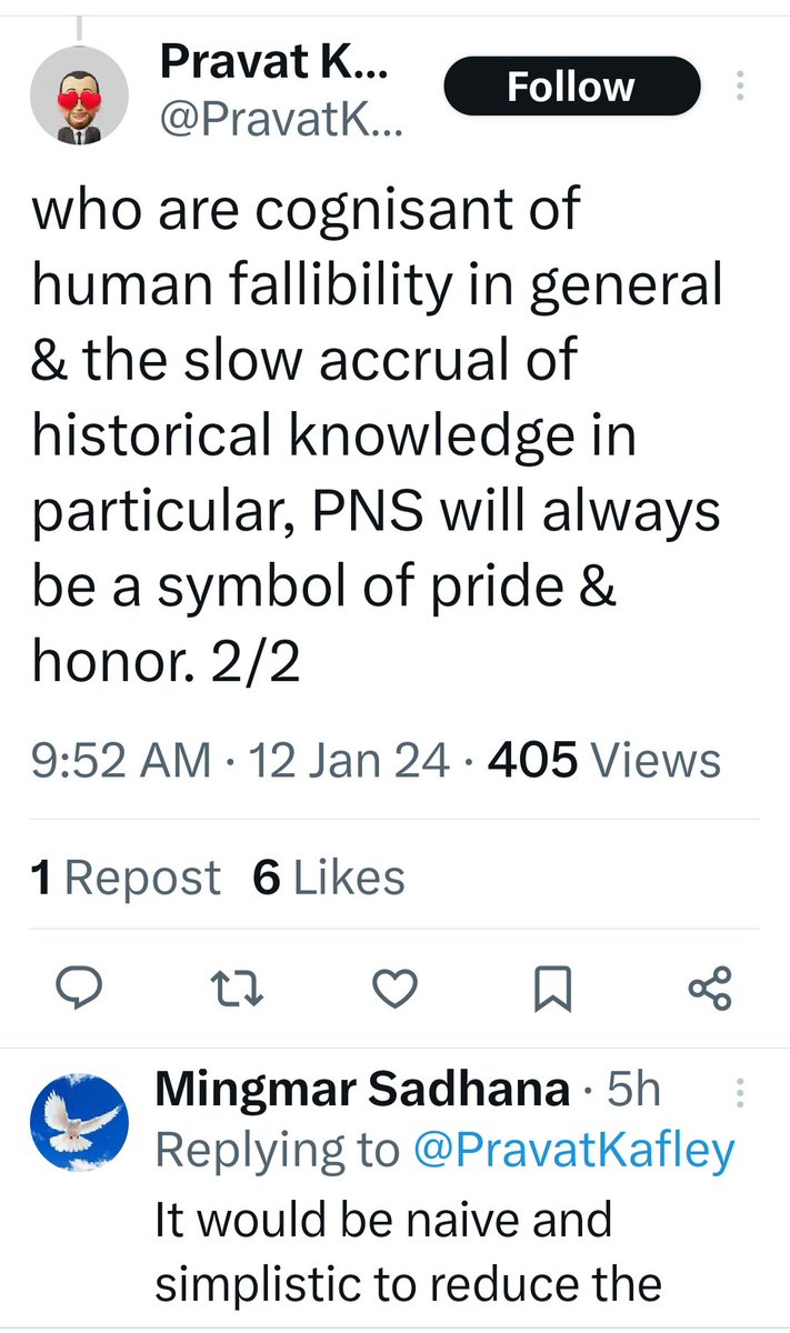 Dorje_sDooing's tweet photo. ๐(img 1) is an apt response to d 2-post thread (imgs 2&3).
Indeed, nations & nationalities are #SocialConstructs, accidents of history & results of random events, demonstrated again & again, most recently by the #CoronaVirus #Pandemic but something MANY struggle to understand. https://t.co/cHCmEwRexx