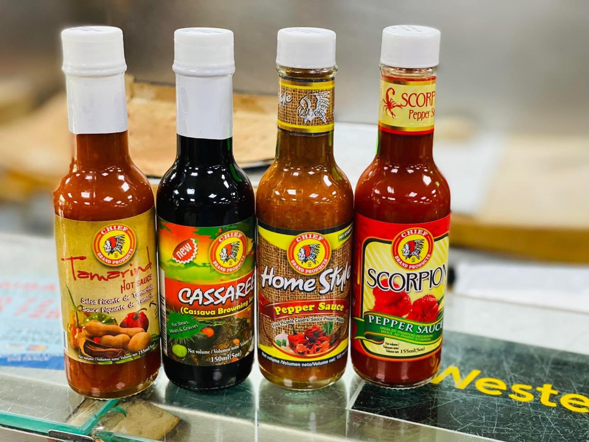 KMFoodStoreLtd's tweet photo. Chief Sauces and Cassareep. Available at KM Food Store. 

#Chief #ChiefBrandProducts #Sauces #HotSauce #London #FinsburyPark #KMFoodStore https://t.co/EO9mTO8paB