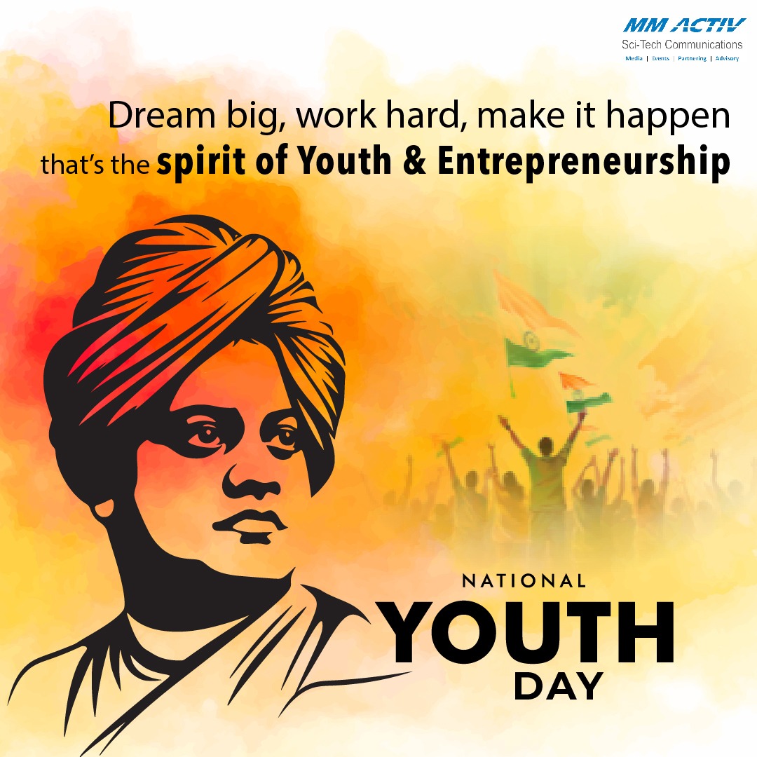 Happy Youth Day to the force of change and innovation! May your dreams be big, your ambitions even bigger, and your journey extraordinary. #NationalYouthDay #SwamiVivekanand @PatankarJagdish @RaviBoratkar