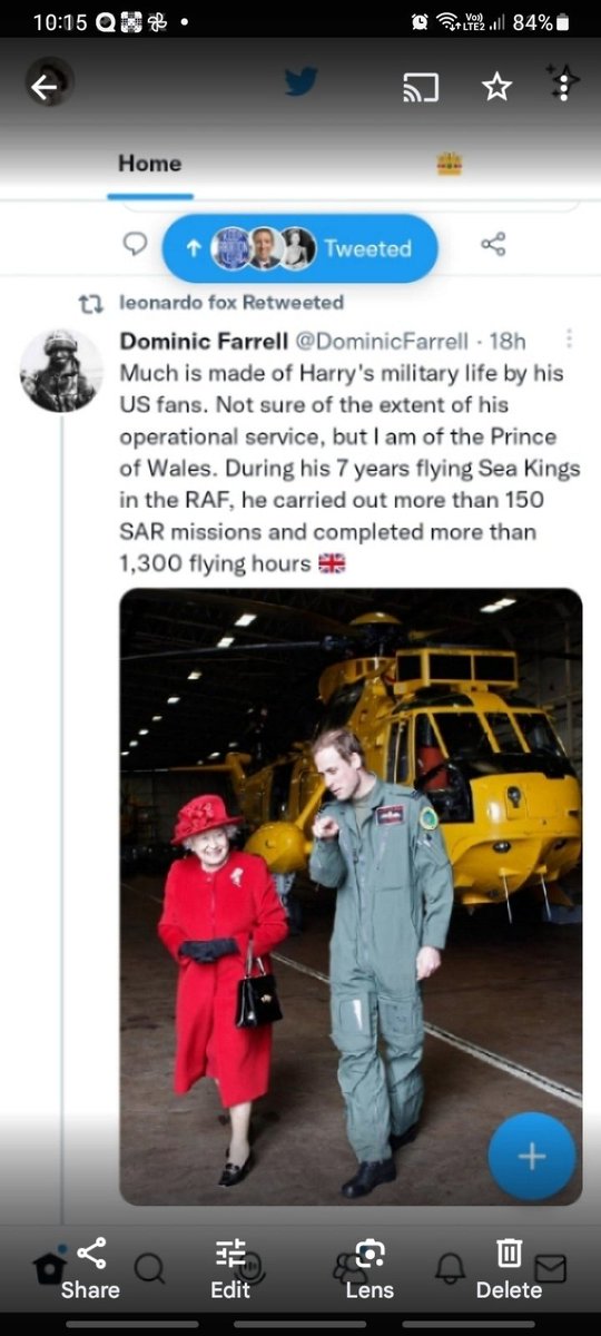 Jennyfr25474184's tweet photo. @LandonJames84 Harry has 220 flying hours, William trounces his brother every time #FlopGunHarry #BunkerHarry https://t.co/xjl7QY65b0