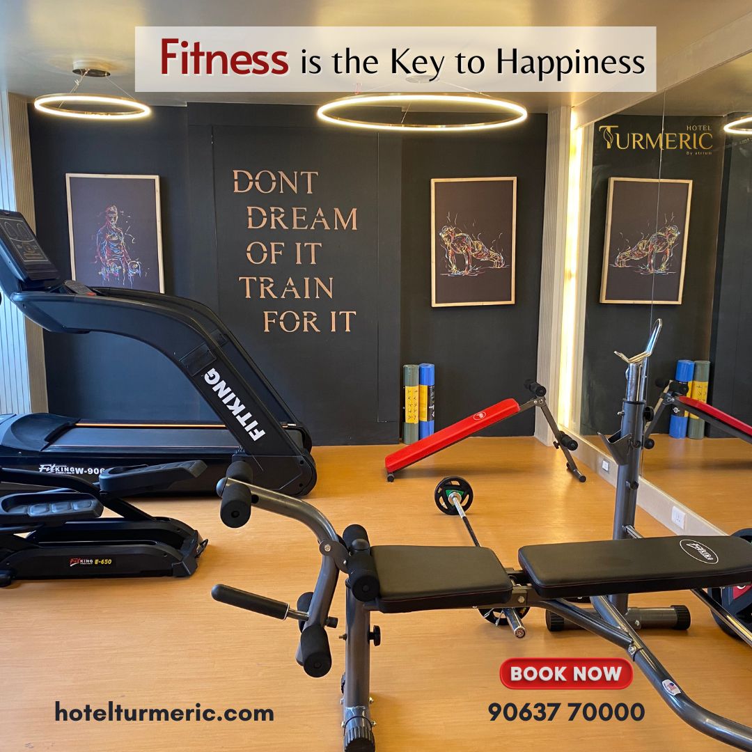 Hotelturmeric's tweet photo. Elevate your stay at Hotel Turmeric Erode, where wellness meets luxury.  #WellnessLuxuryBlend #TurmericErode #Hotel #Hotelturmeric #Hotelturmericerode #gym #booknow #erode https://t.co/tzmxy8tscb